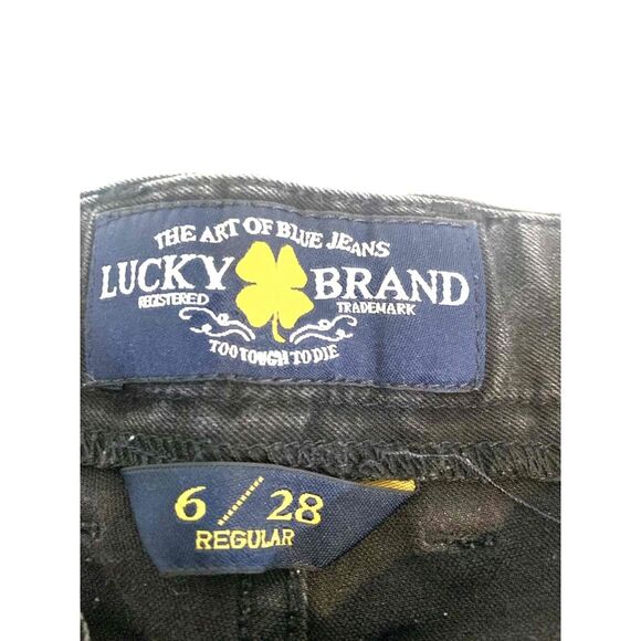 Lucky Brand The Sweet Jean Boot Womens Size 6 Blue Denim Five-Pocket Bootcut - Picture 2 of 7